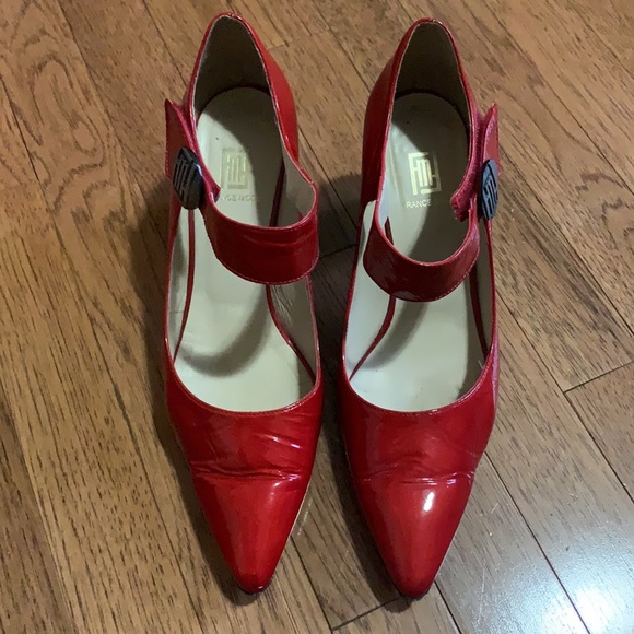 Donated - France Mode size 40 red heels - Picture 2 of 6
